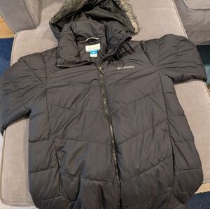 Columbia Black Puffer Jacket